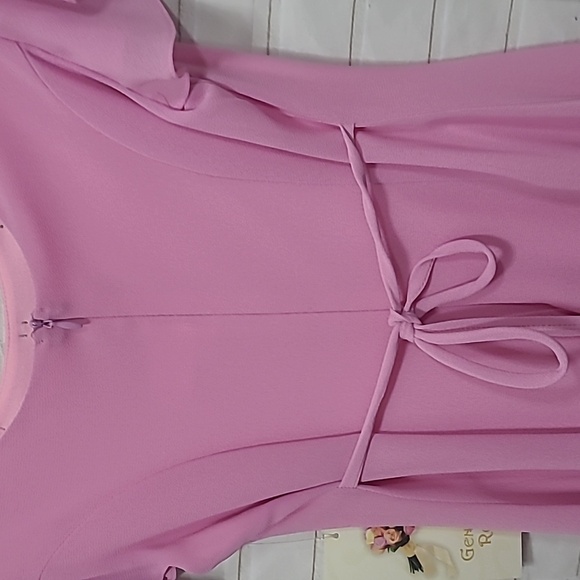 NWT GIRLS JONA MICHELLE PINK CHIFFON DRESS - Picture 7 of 7